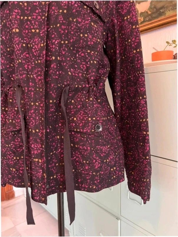 Comptoir Des Cotonniers Printed Utility Jacket – Linen Belted 125€ imagen 6