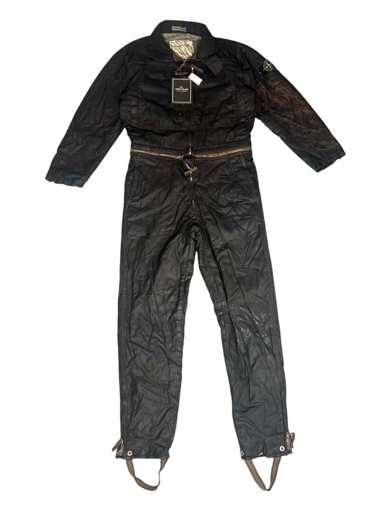 Stone Island Black Jumpsuit RASO 80’s