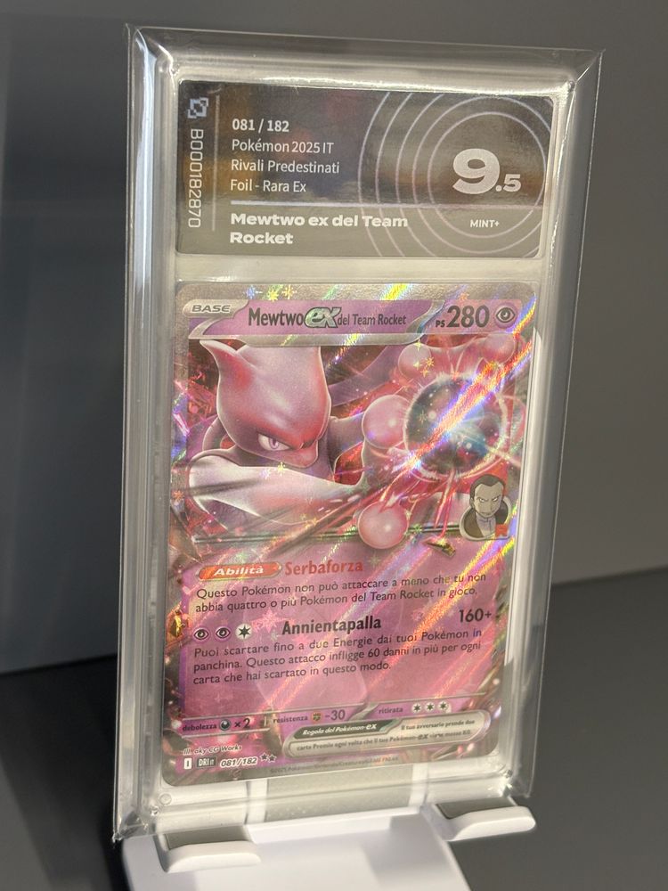 Pokémon Mewtwo Ex Del Team Rocket Trading Card