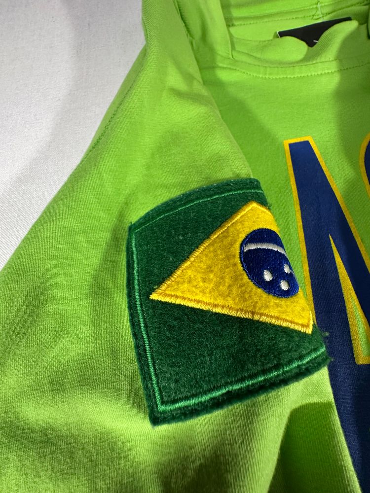Kappa Brasil Cropped T- Shirt (S) 3