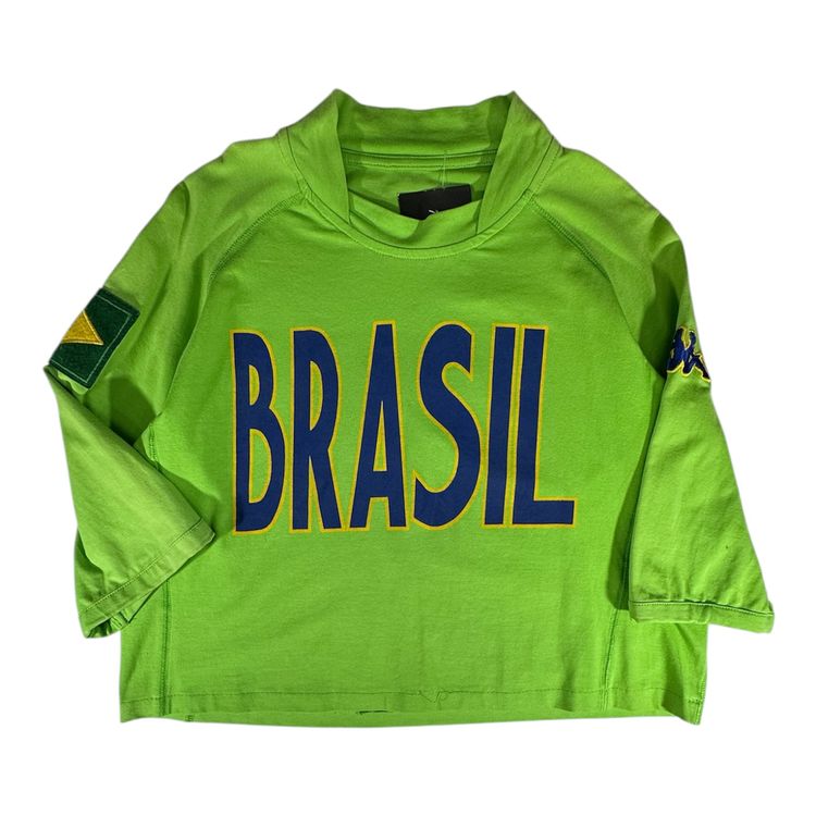 Kappa Brasil Cropped T- Shirt (S)