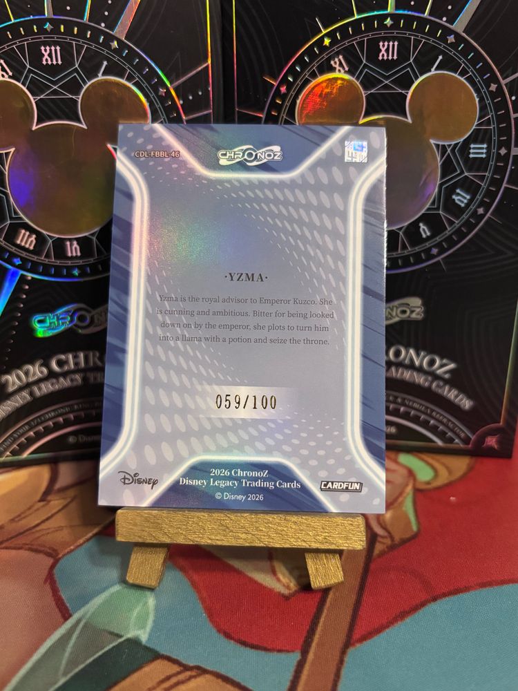 Disney Yzma 059/100 Trading Card imagen 2