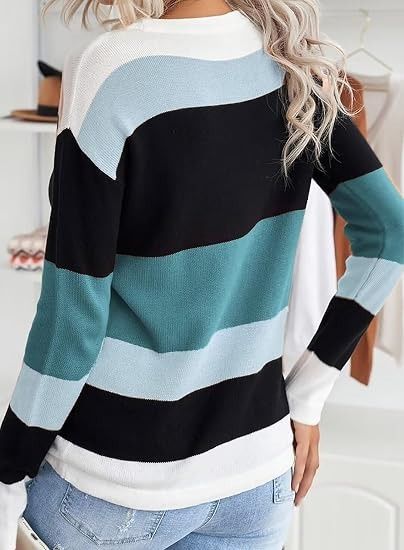 Immagine di Striped Long Sleeve Sweater 5