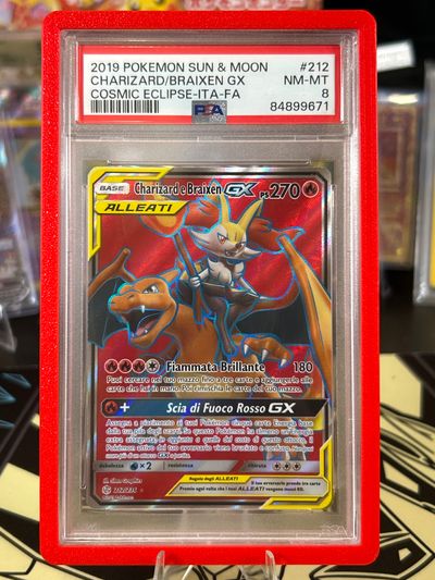 Charizard e Braixen Gx 212/236