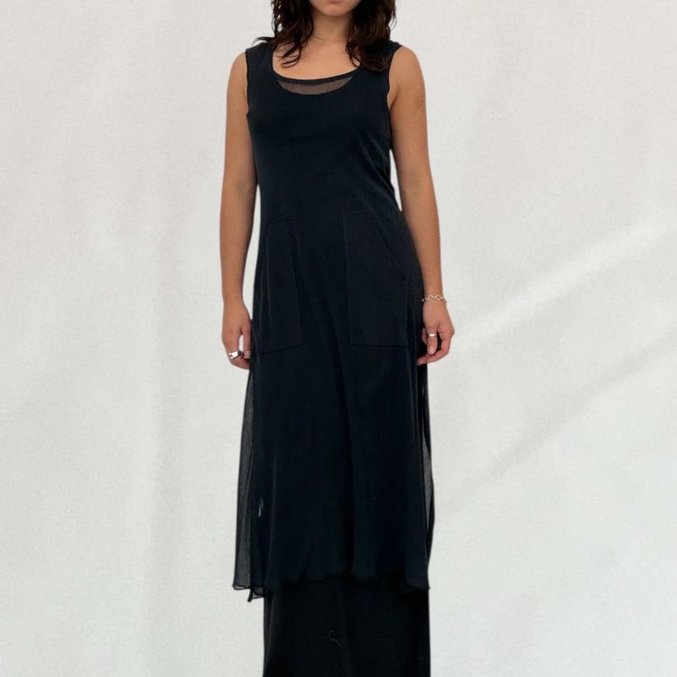 Jean Paul Gaultier double layered dress