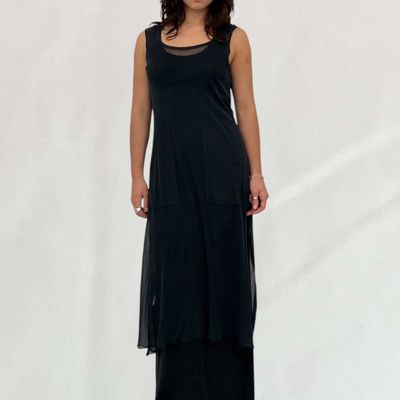 Jean Paul Gaultier double layered dress