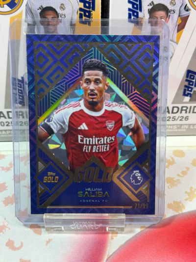 Topps Gold Premier League Football Trading Card