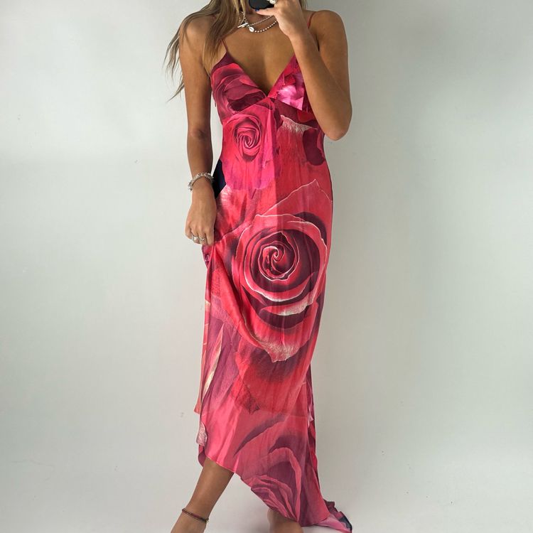 Roberto Cavalli Women'S Floral Slip Dress