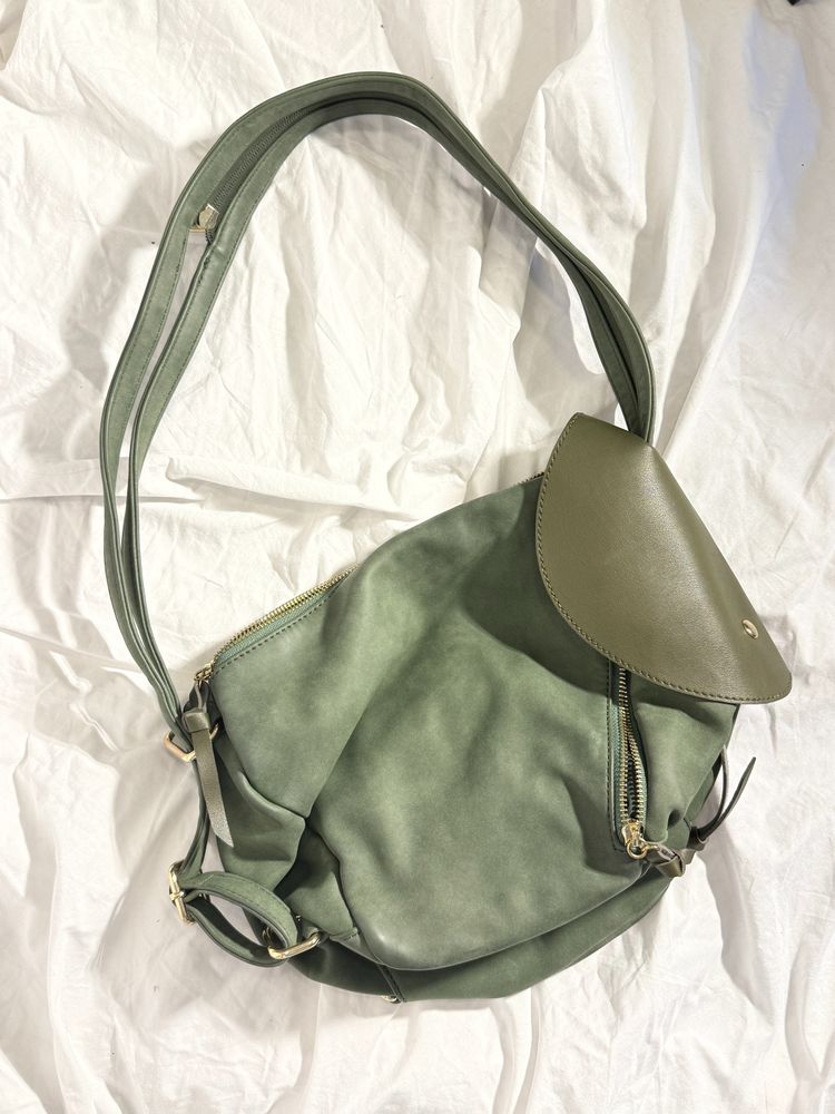 Green Shoulder Bag