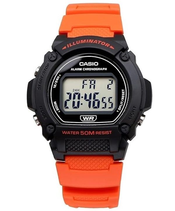 Casio Youth Digital Alarm Quartz W-219H-4AV W219H-4 Mens Watch image 6