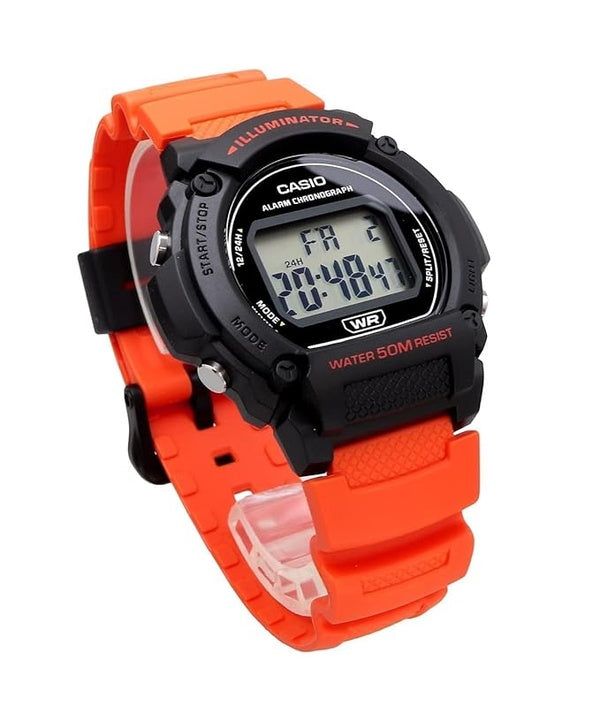 Casio Youth Digital Alarm Quartz W-219H-4AV W219H-4 Mens Watch image 4