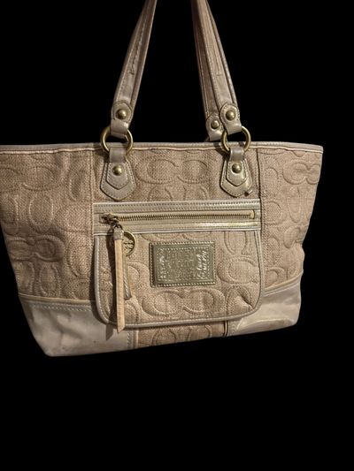 Beige Tote Bag