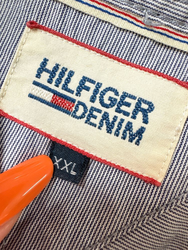 Hilfiger Denim Men'S Short Sleeve Button-Up Shirt image 6
