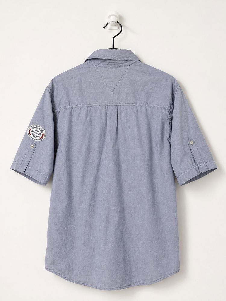 Hilfiger Denim Men'S Short Sleeve Button-Up Shirt image 2