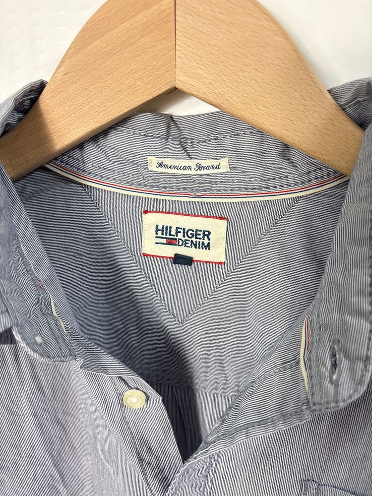 Hilfiger Denim Men'S Short Sleeve Button-Up Shirt image 4