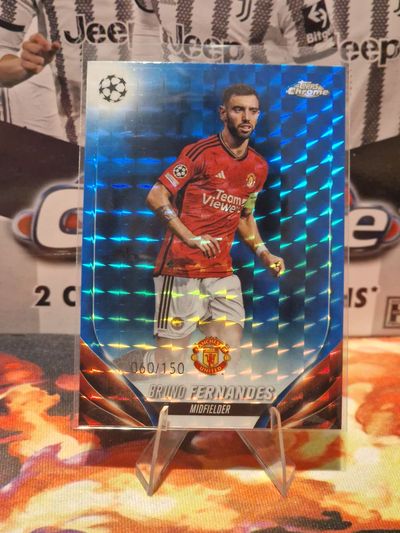 Bruno Fernandes /150 Topps Chrome Manchester United
