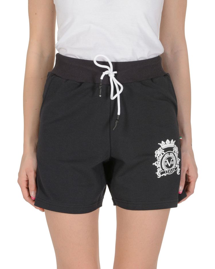 innovamoda 19V69 Italia Womens Short Pants Dark Grey NAMI DARK GREY product image