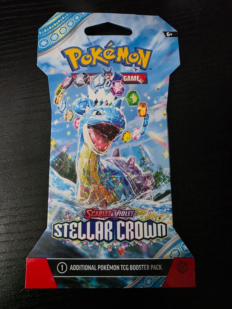 Pokémon Pokémon - Scarlet & Violet - Stellar Crown Sleeved booster pack product image