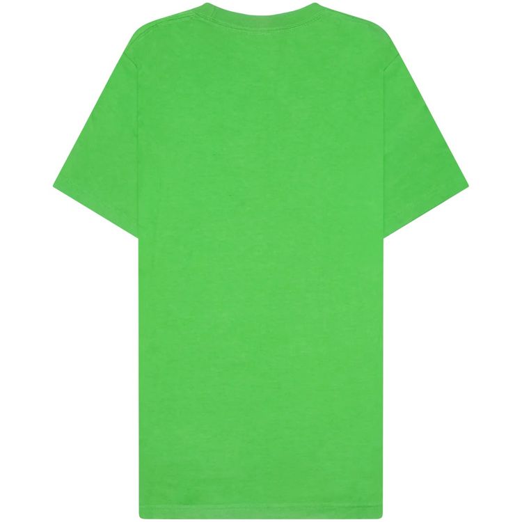 Supreme 'Knot' Tee in bright green, Medium.