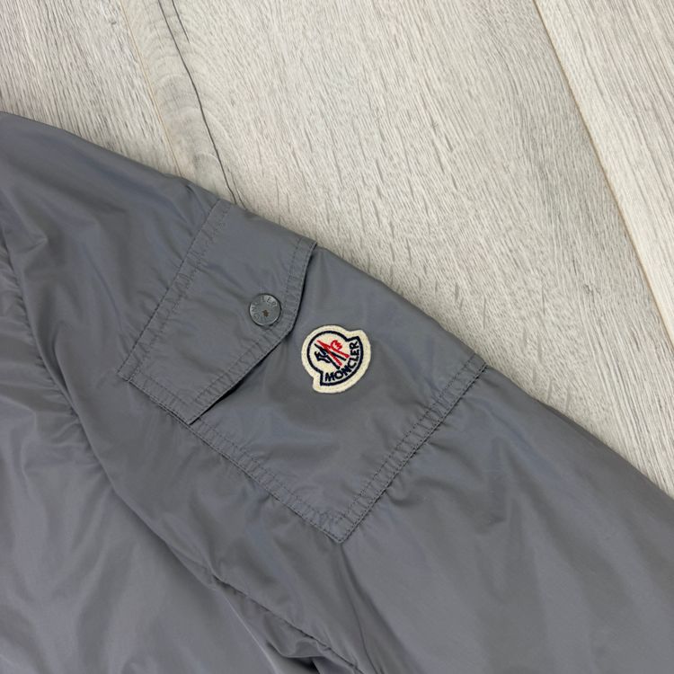 Moncler Keralle Men’s Grey Zip-up Windbreaker Jacket - Size 5 image 5