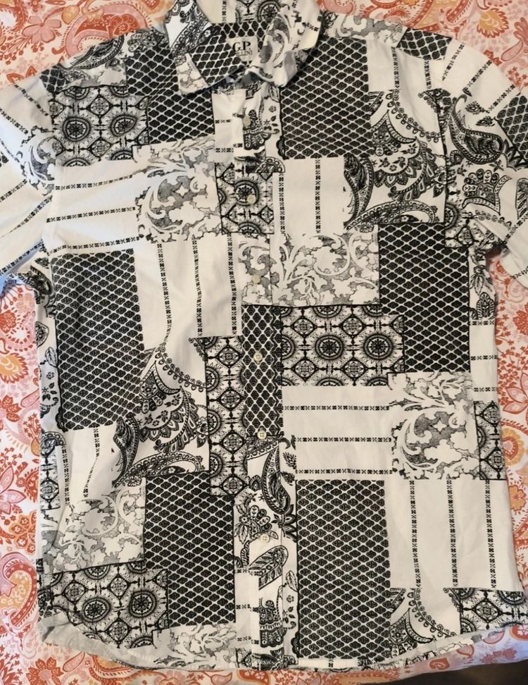 G.P. Bellini Patterned Short Sleeve Shirt