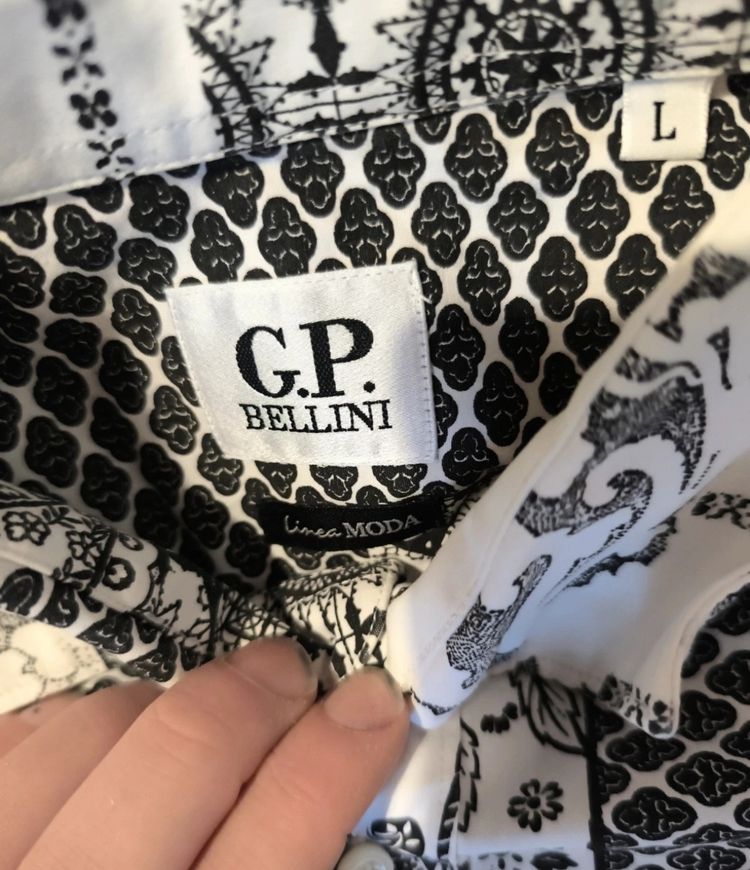 G.P. Bellini Patterned Short Sleeve Shirt imagen 2