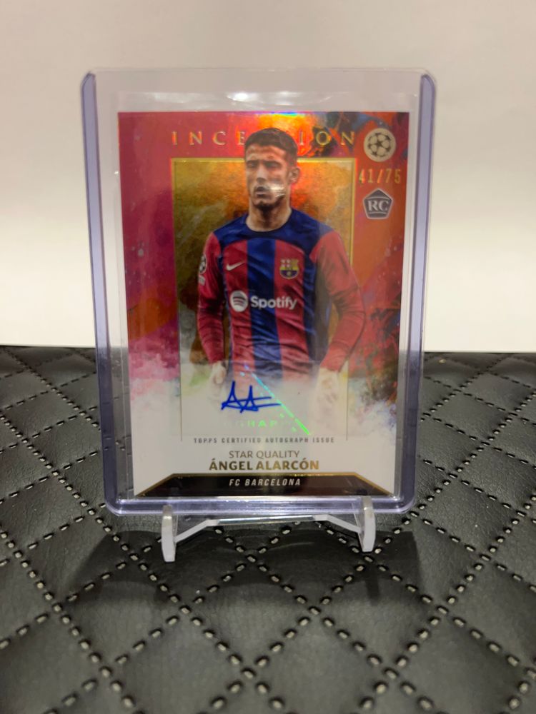 Topps Inception Ángel Alarcón  autograf /75