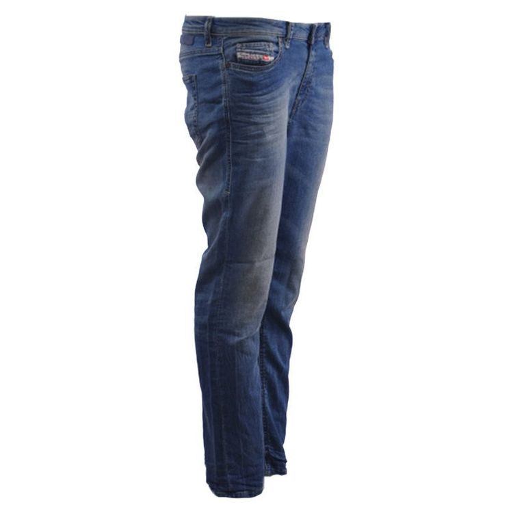 DIESEL RIZZO NE 0668W Womens Denim Sweat Jogg Jeans Slim Fit Carrot Leg Blue 4