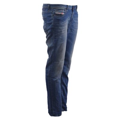 DIESEL RIZZO NE 0668W Womens Denim Sweat Jogg Jeans Slim Fit Carrot Leg Blue 4