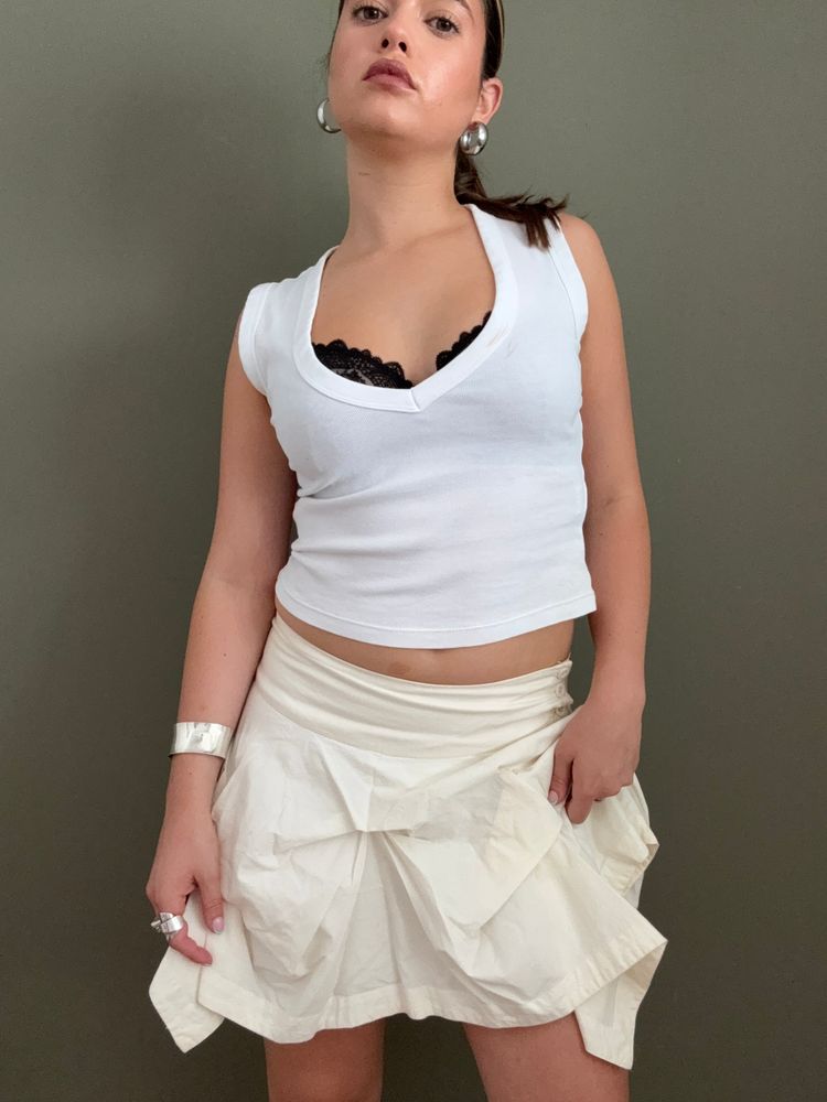 Allsaints Ruffle Skirt (UK10) 3