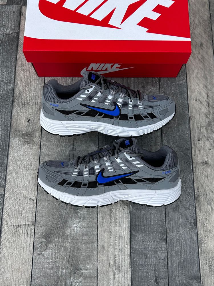 Nike P-6000 Trainers ‘Smoke Grey Racer Blue’ - Size UK 8,8.5 & 9 5