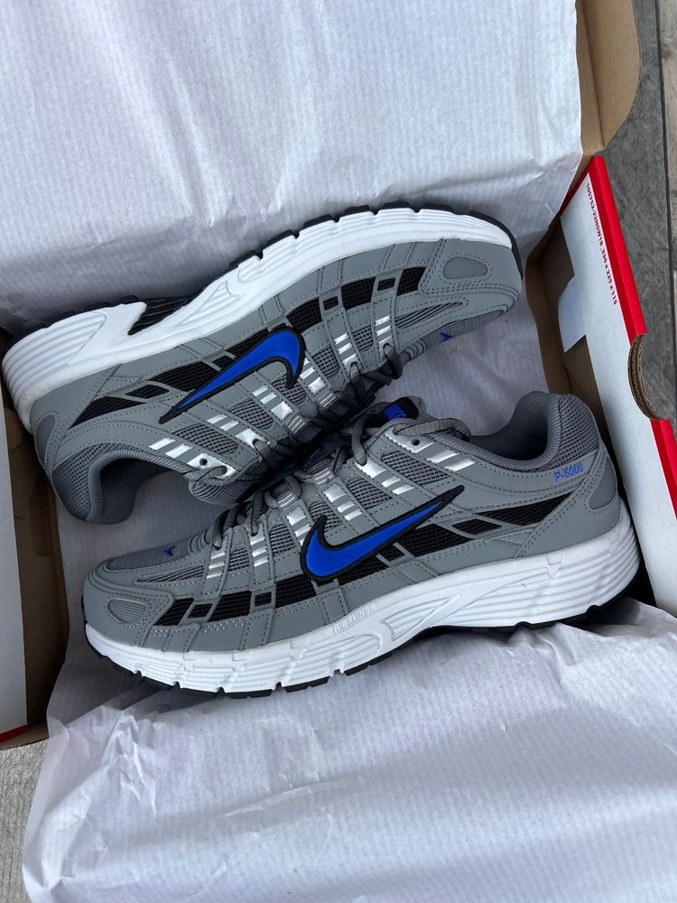 Nike P-6000 Trainers ‘Smoke Grey Racer Blue’ - Size UK 8,8.5 & 9