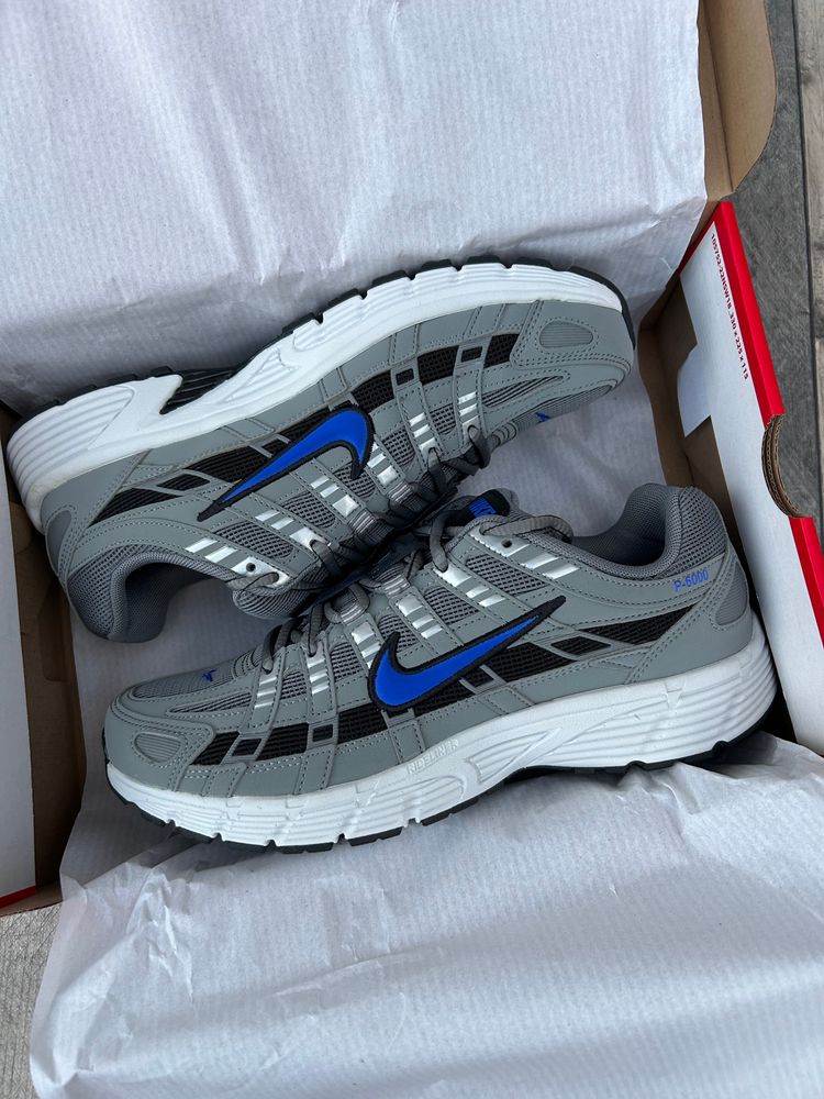 Nike P-6000 Trainers ‘Smoke Grey Racer Blue’ - Size UK 8,8.5 & 9 2