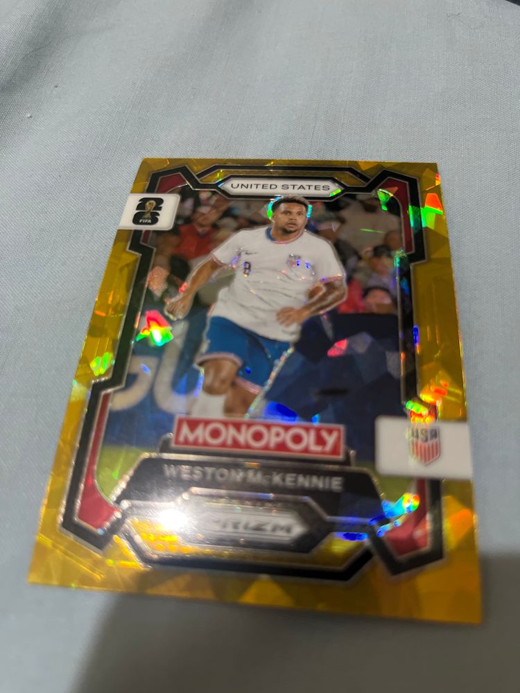 Monopoly Weston Mckennie Soccer Trading Card