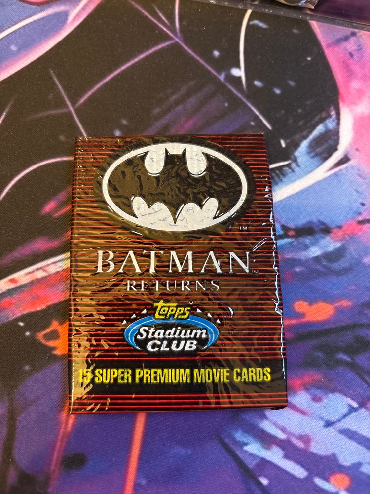 Batman Returns Topps Stadium Club Movie Cards