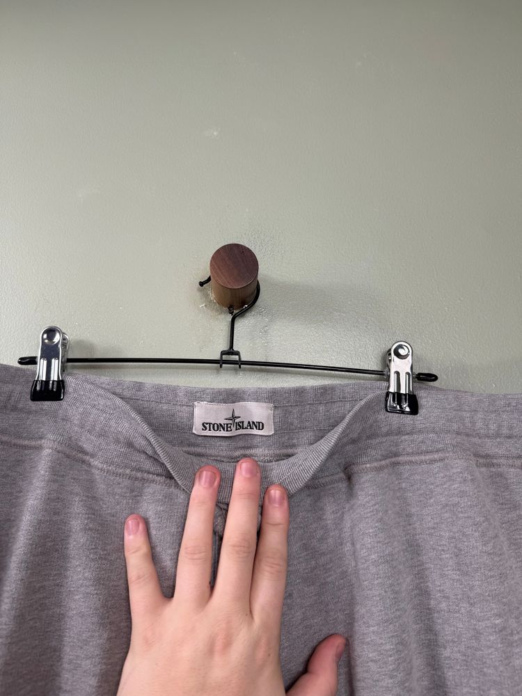 Stone Island Grey Joggers 6