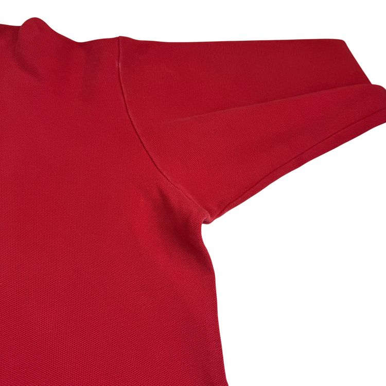 Polo Ralph Lauren Button Up Collared Sweatshirt Red image 4