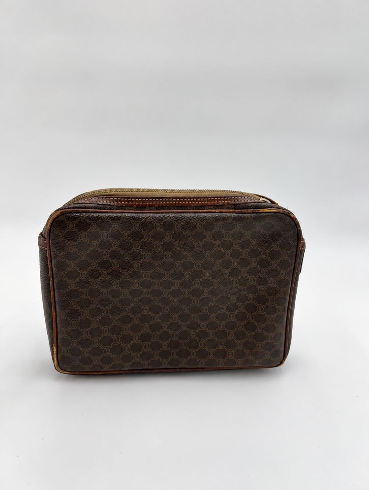 Vintage Celine Macadam Crossbody Bag obraz 2