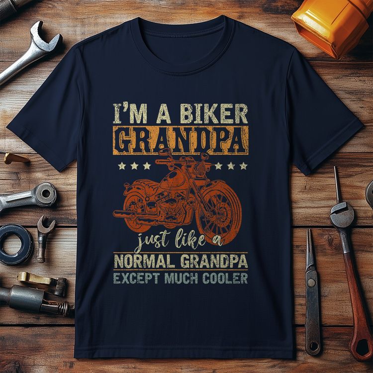 Retired Old Men Motorcycle Biker image 5
