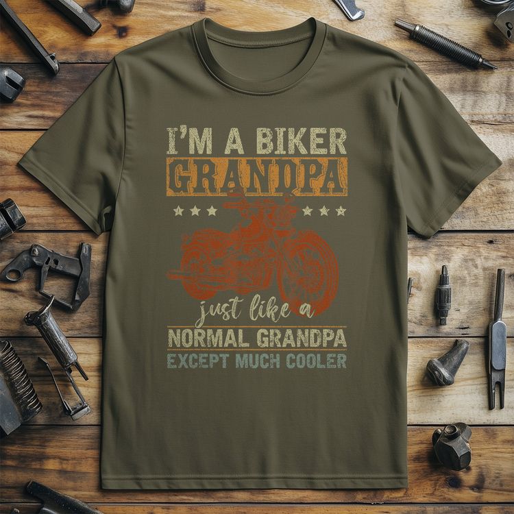 Retired Old Men Motorcycle Biker image 8