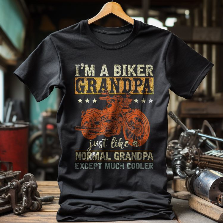 Retired Old Men Motorcycle Biker image 6