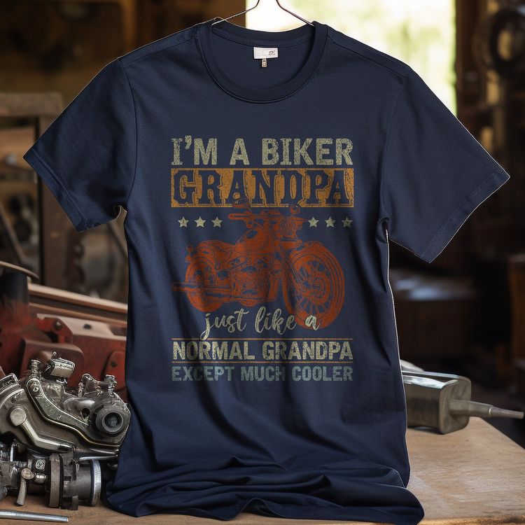 Retired Old Men Motorcycle Biker image 9