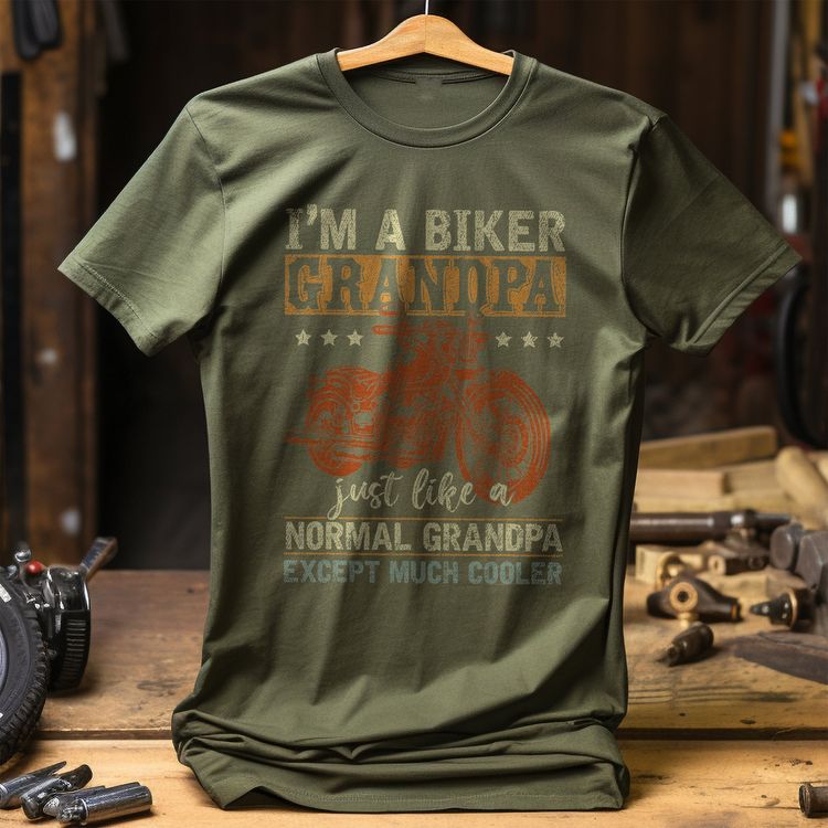 Retired Old Men Motorcycle Biker image 4
