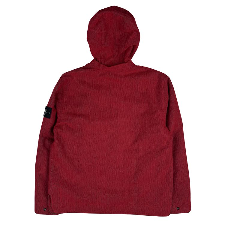 Stone Island 2022 Red Needle Punched Reflective Balaclava Jacket - Medium 4
