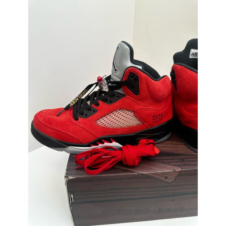 Sneakers Air Jordan 5 Retro "Toro Bravo" / "Raging Bull" - Nike image 4