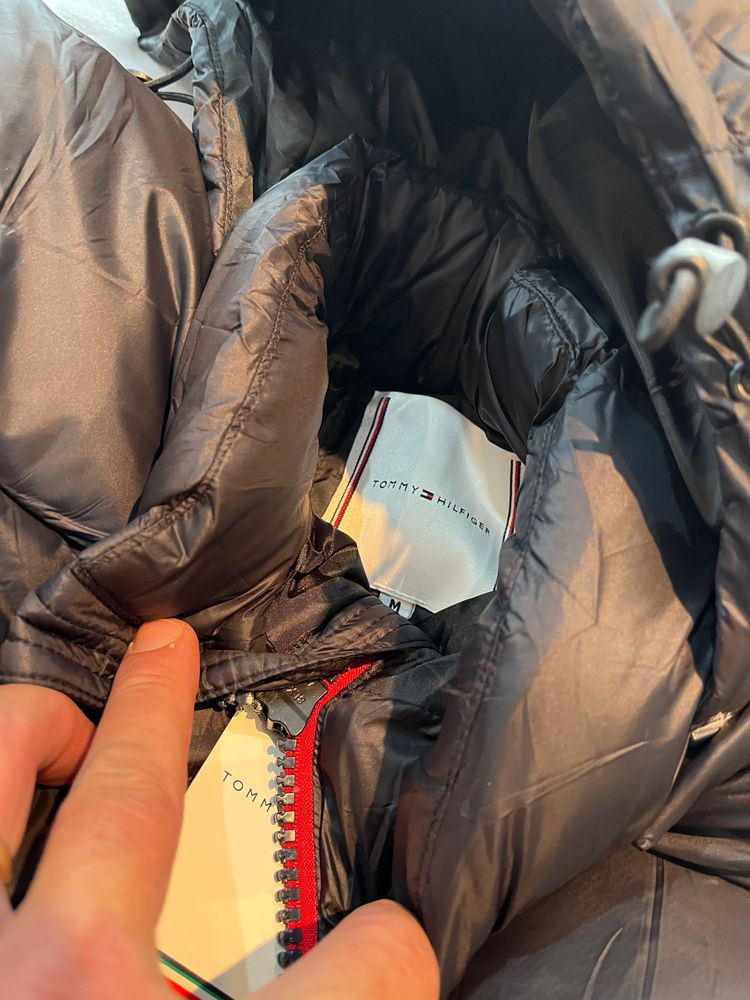 Tommy Hilfiger Black Puffer Jacket image 4