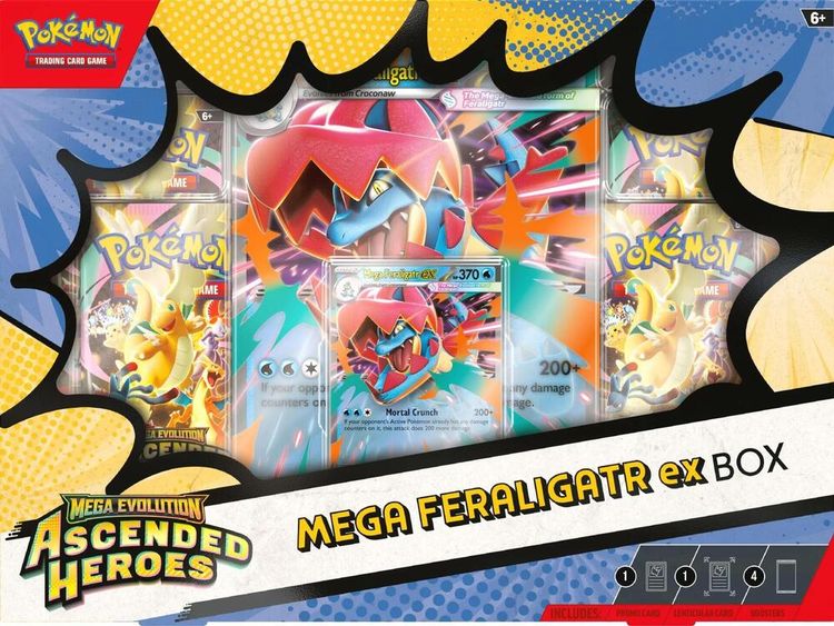 Pokemon Mega Feraligatr ex box product image