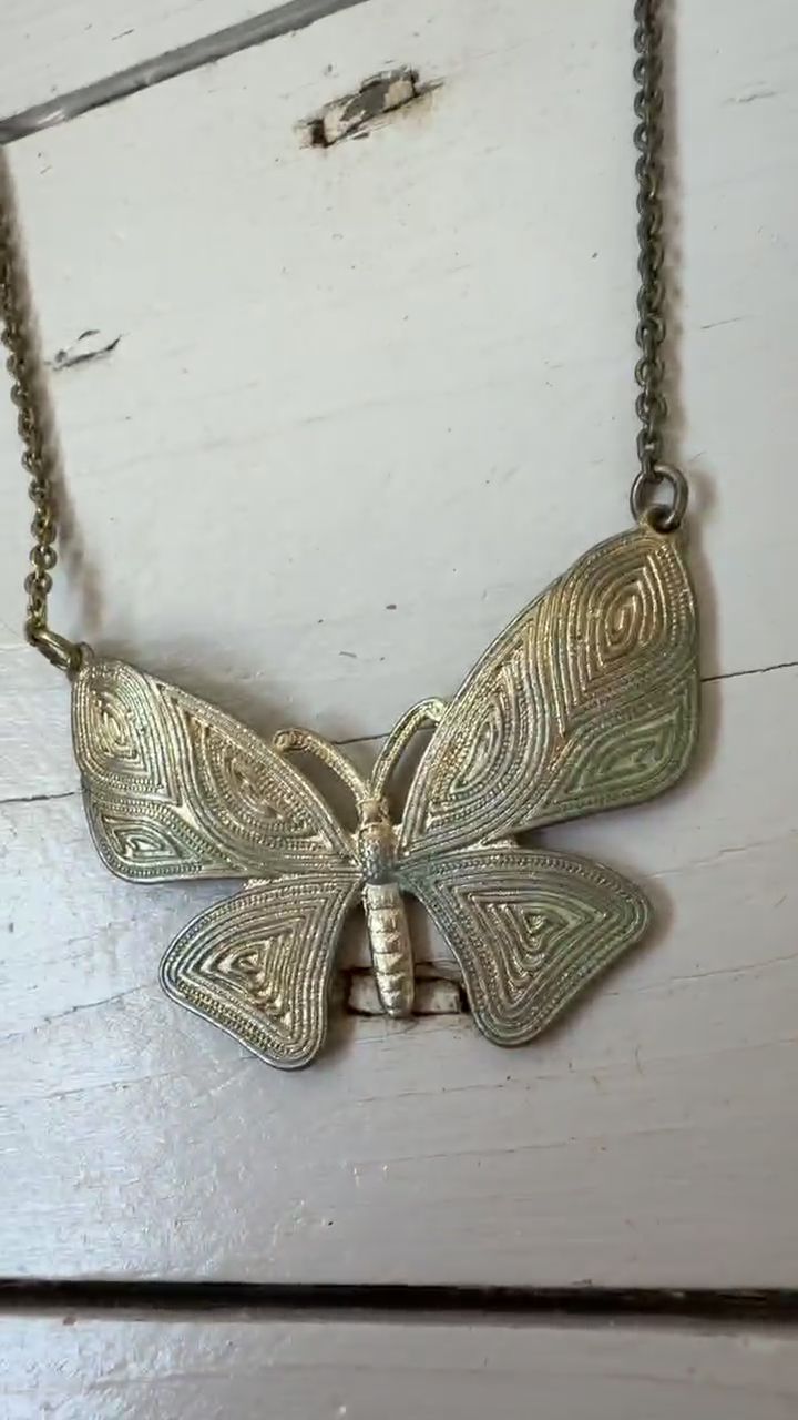 Butterfly Y2K Necklace image 1