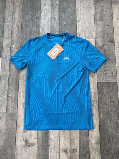 TRAILBERG Vertex T-shirt ‘Scuba Blue’ - Size XS