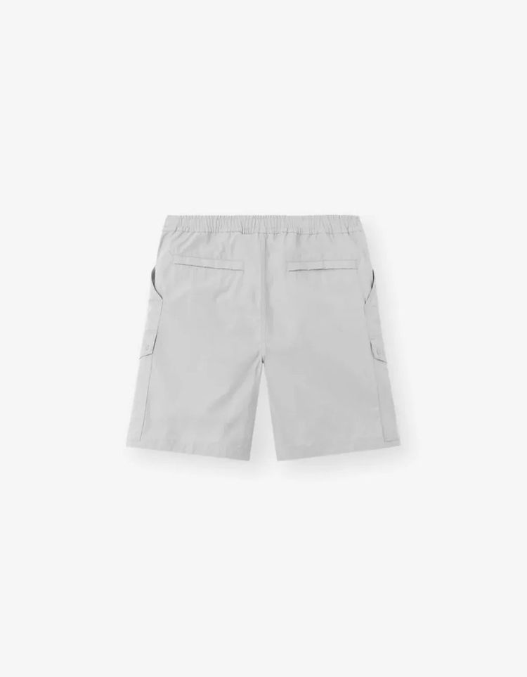 Stone Island Ghost Grey All-Weather Cargo Shorts 5